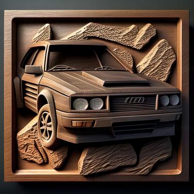 3D модель Audi Sport quattro (STL)